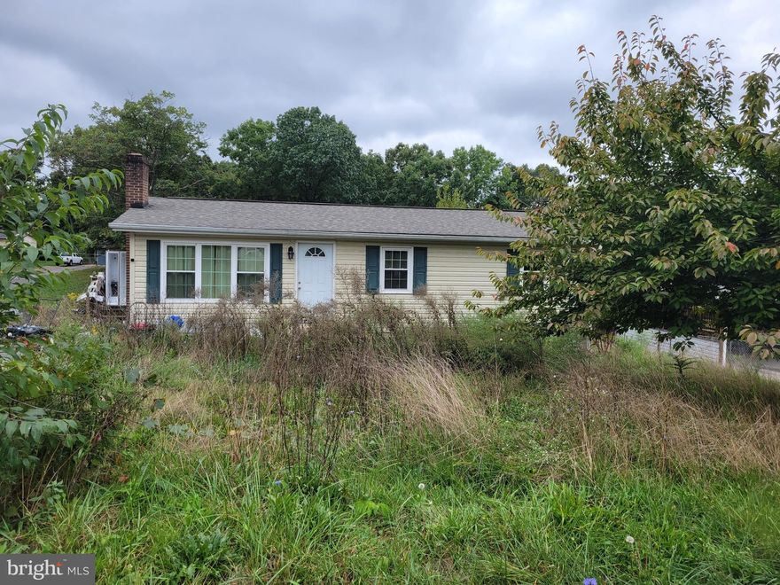 Affordable 3 bed 1 bath ranch home on 1/2 acre. Large backyard.  Off street paved drive, convenient to Martinsburg with a relaxed country feel. Remodeled in 2019. Sold AS-IS,  Priced to sell! Call today!!