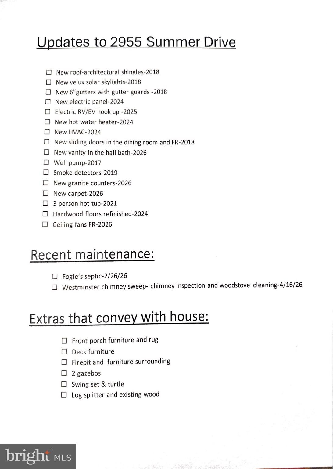 NONE AVAILABLE - Residential