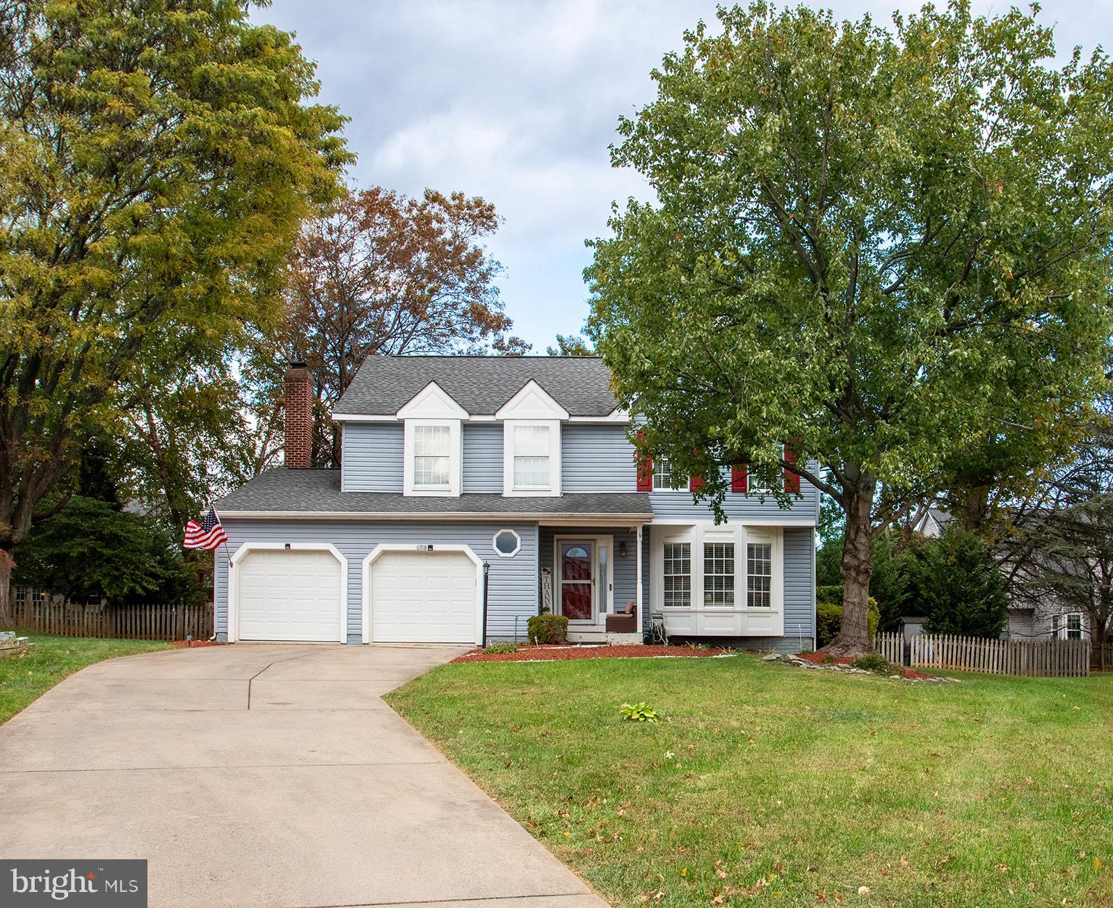 Beautiful colonial 4 bedroom, 2 1/2 baths and full basement. Hardwood floors, carpet and fresh paint located in a Kingsbrook cul-de-sac. Easy access to all major commuter routes, schools and shopping. A new roof, vinyl siding, gutters, and garage doors. Enjoy a 16'X35' deck off of the family room for entertaining. Beautifully landscaping, serene and private. includes two water falls, a large deck, one smaller deck with a sports bar, metal storage in backyard. Kitchen and bathrooms have been remodeled with open space kitchen making it very cozy to entertain. HOUSE includes: ALARM, SMOKE SENSORS CO2, WHICH IS ELECTRONIC CONNECTED TO THE ALARM.