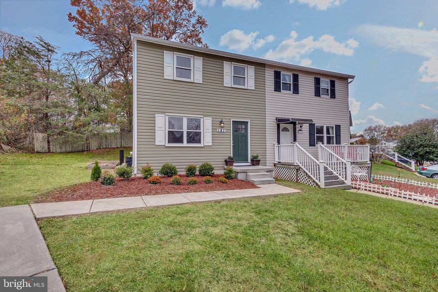 Move-in ready home in the super convenient Highlands neighborhood of Glen Burnie. Great layout with loads of updates including brand new carpets on the upper and lower levels, newer floors on the main level. Walk-out basement has been waterproofed and all drainage upgraded. Plenty of parking and an awesome back patio make this home a winner! Lovingly maintained and priced to SELL!