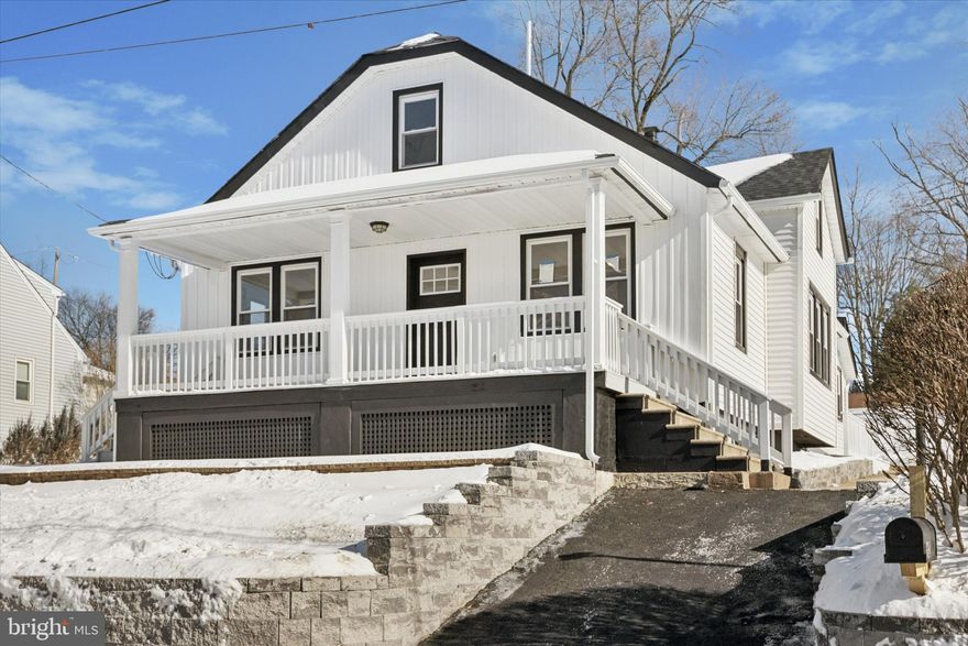 A fully renovated home  in Aston township is ready for you to move in.  4 bedrooms and 2 full baths,  over 1800sqft of sun filled living space and a full walk out basement! All new kitchen, all new bathrooms, a new roof, new driveway, new deck , newly landscaped yard, freshly painted both interior and exterior...open floor plan on the main level, sliding door at the rear of the kitchen to the back yard with a large sized deck. Three generously sized bedrooms on this level with a spacious full bath in the hallway. Upstairs is the  full master suite with a large bedroom, sitting area, closets, a full in suite bathroom and tons  storage areas. The basement is fully painted and refreshed with a full sized door walks  to the side yard. Tall ceilings  throughout and lots of windows. Plenty of flexible spaces for the new owner to create. A large backyard with the deck is a heaven for the kids or entertainment. Light up a fire pit and start a barbecue, happy place for the family and friends. tranquil neighborhood with easy access to shopping and highways.