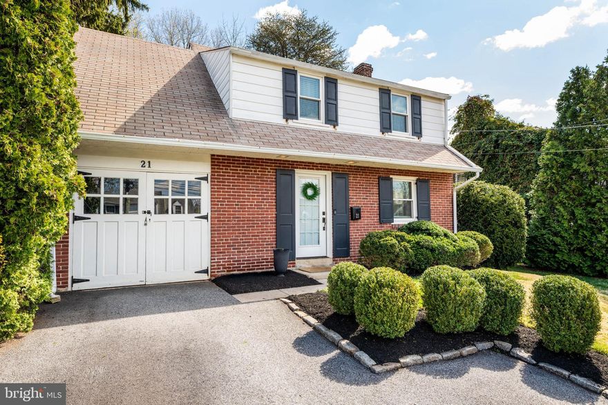Beautifully updated brick Colonial in the desirable Paoli Gardens community of Willistown Township! This 3 bedroom, 2 full bath home offers a bright, open floor plan with hardwood floors throughout. The main level features a seamless flow from the living room to the kitchen and dining area, continuing into a spacious family room with a walk-in closet, adjacent full bath, and French doors leading to the fenced backyard. The kitchen includes granite countertops, stainless steel appliances, gas cooking, and ample cabinet space. The family room offers excellent flexibility and could easily serve as a 4th bedroom with the convenience of a full bath on the main level. Upstairs offers three bedrooms with hardwood flooring and a renovated full bath, plus pull-down attic stairs for additional storage. The full unfinished basement with laundry provides excellent storage and future living space potential. Enjoy a flat, fenced-in backyard with a private patio, along with an attached garage, and shed. Ideally located just minutes to Paoli train station, Malvern Borough, parks, shopping, dining, and major commuter routes.