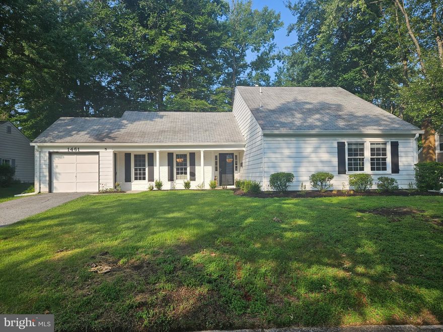 Located inside the sought after Crofton Triangle.  Walking distance to Crofton Middle and the brand-new Crofton High School. Upgraded 3-bedroom, 2-bathroom ranch home with great open floor plan. New luxury vinyl flooring in LR, DR, and Family Room. Vaulted ceilings in Living Room and Dining Room.  Recess lighting in LR, DR and Family Room. Newly installed Luxury bath in master bedroom.  New carpet in 2nd & 3rd bedrooms along with recess lights in all rooms. Enjoy the covered front porch in the morning, and the rear screened porch in the afternoons, overlooking the private, treed, rear yard.