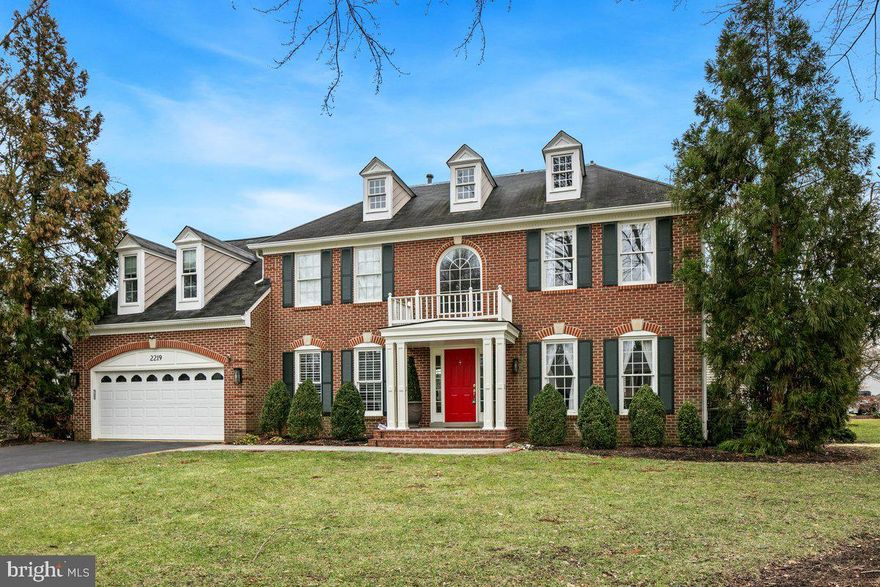 Incredibly spacious and updated 5,000 sq ft Colonial located in highly desirable Manors at Mount Vernon neighborhood. Rarely available "Potomac" Model which is one of the largest in the neighborhood! Main level features classic front portico leading to dramatic two story entry foyer with curved staircase, private office with custom built-ins, plantation shutters, and glass doors. Recently refreshed Chef’s Kitchen that leads to breakfast area and beautiful family room scene featuring cathedral ceiling with skylights, stacked stone gas fireplace, and extensive custom built-ins. Large dining room features two bay windows, extensive trim detail and Serena and Lily grass cloth wallpaper. Dining room separated from the front living room by knee walls and decorative columns. Pristine hardwoods throughout main and upper level and beautiful custom lighting throughout. Upper level features 4 bedrooms and rarely found 3 full baths including spa like primary suite with recently renovated full bath and walk in closet with custom built-ins. Lower level features a large rec room with high end custom built bar, guest room, full bath, and additional large finished room with tons of closet space ideal for a multitude of uses including additional guest room, play room, exercise room, home theatre, hobby room, etc! Extensive exterior improvements  including blue stone patio with fire-pit and knee wall with custom pergola above, bluestone front walk, and quaint bluestone patio in front yard. More than adequate parking provided by a 2 car garage and extensive driveway space. Recent improvements include: Interior repaint, Kitchen counters, backsplash, lighting, hardware, paint (2023), Dining room wallpaper and window treatments (2023), Living room curtains (2023), Garage door opener (2023), Upper level bedroom wallpaper in two rooms (2023), Basement finishing adding additional flex room, carpet, toilet, LVP flooring (2022), Office French doors (2022), hardwoods added in upper level (2021). Rare opportunity for a turn key home in a desirable community with sidewalk lined streets and a short walk to nearby Stratford Landing School and a short drive to Old Town Alexandria and all Washington DC has to offer!