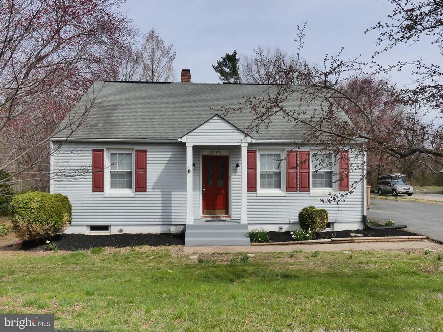 Spacious 3-bedroom Cape Cod with 1 full bath in the heart of Aberdeen.  Main level bedroom and full bath with 2 upper-level bedrooms. Nicely updated. Large yard in back and plenty of parking. 2 car detached garage included. Short distance  from APG, Ripken Stadium, shopping areas and dining.  All Tenants must have minimum credit score of 700. Income 3x monthly rent required. Pets on a case by case basis. No smoking inside property allowed. $45.00 per adult application fee.  $50  monthly additional rent for pet.