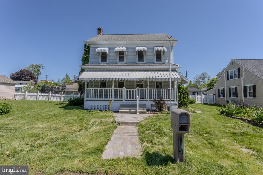 Great "bones", great location , great opportunity.  3 bed 11/2 bath single family home for under $200,000! Features include Central A/C, replacement windows throughout, detached garage/ workshop with alley access, newer roof, composite front porch, first floor laundry, some hardwood floors.  Bring your decorating ideas and make it yours.