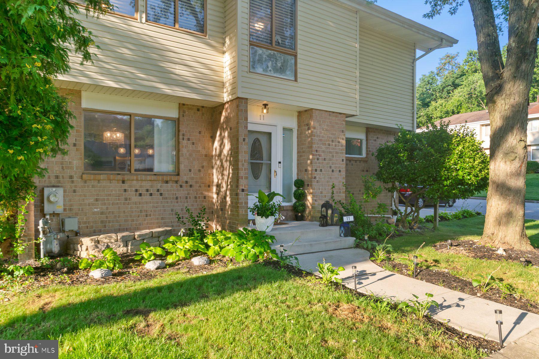 OFFER DEADLINE has been set for Saturday 8/16 at 6 PM.
Welcome to 11Papago Ct. Step into style with beautifully updated four bedroom two and a half bath townhome featuring modern finishes and timeless charm. Enjoy cooking in the renovated kitchen with sleek cabinetry, updated countertops and stainless steel appliances. Gleaming wood floors flow throughout the main and upper levels creating a warm and inviting space. The updated bathrooms offer a spa like serenity with stylish tile work and fixtures. The finished lower level provides extra living space perfect for a home office, media room or guest retreat. Conveniently located near shops, schools and commuter routes makes this a move in ready home.