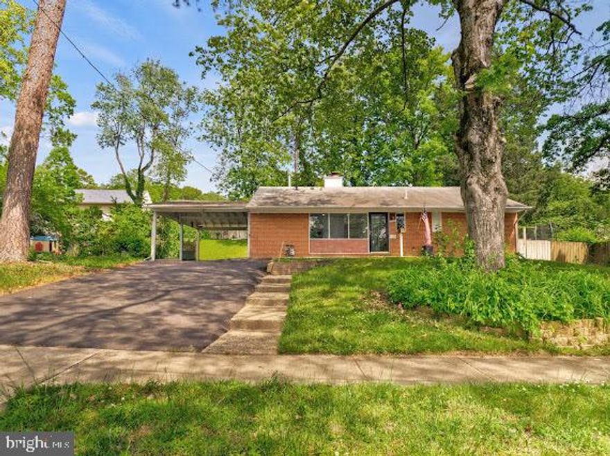 This home featuring 3 bedrooms and 1.5 baths, an updated kitchen with stainless steel refrigerator and SS cook range. Spacious back yard with a patio which is great for your everyday living and entertaining. Pets friendly. The backyard is fenced with a section by the carport is not fenced. The Landlord is going to add more to make the back yard fully fenced. Rent includes lawn maintenance.  

 Location! Location! Location! Approx. 8 minutes to Van Dorn Street Metro Station, less than 20 mins to other metro stations such as Dunn Loring-Merrifield, Huntington metro stations, slug lines. Approx. 12 minutes to Fort Belvoir.  Approx. 15 mins Pentagon, D.C. Close hospital, shopping and dinning options. 

This is it! Don't let this opportunity slip away to make this your new place to call home.