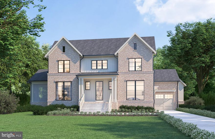 Cherry Hill Custom Homes presents this beautiful new home currently under construction in the sought-after Langley area of McLean. This home features 6 bedrooms, 6 full bathrooms, and 2 powder rooms with 7,869 square feet of finished living space over three levels and a three-car attached garage. The main level includes 10ft ceilings, gorgeous wide-plank engineered white oak wood floors, a beautiful gourmet kitchen with frame-less custom cabinetry and quartz countertops. The kitchen connects to a great room with coffered ceiling and gas fireplace with tile surround and a spacious breakfast nook overlooking the backyard.  The screened porch with fireplace and flagstone patio flanking the great room provide two amazing outdoor living spaces. A private study, a formal dining room, a guest suite, and a mudroom with built-in cubbies complete the main level living spaces. The upper level is highlighted by a luxurious primary suite with gas fireplace and a spacious walk-in closet with built-ins, a spa-like bathroom with heated floors, double vanities, stand-alone soaking tub, and heavy glass enclosed shower. The walk-up lower level includes a recreation room with wet bar, a large exercise room with rubber flooring, an additional en-suite bedroom, a separate powder room, and a finished storage area. This home has a built-in elevator shaft for optional conversion. Convenient to the beltway, Tysons, and all the shops and restaurants of downtown McLean. Churchill ES, Cooper MS, Langley HS. Delivery May 2026.  Interior photos are from another home recently built by Cherry Hill Custom Homes. Actual finishes may differ from what you see in the listing photos. Still time to choose finishes.