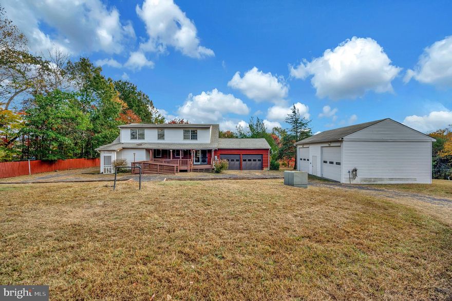 This spacious property offers over 3,000 finished sq ft spread over 3 levels, 3 bedrooms, 4 bathrooms, and offers the perfect opportunity to restore this home to its former glory and make it your own. Originally built as a log home it sits on 3.4 beautiful acres surrounded by peaceful countryside and just minutes to the amenities of Locust Grove. 

The home features an attached two-car garage plus an oversized 24 x 30 detached garage situated off the circular driveway, offering plenty of parking and storage. If you need additional flex space, there is an additional 900+ sq ft heated and cooled workshop and a newer shed for lawn and garden equipment. An all-house generator services both the house and outbuildings, providing comfort and security year-round.

Recent quality updates include a water heater and roof. The HVAC system was just serviced and a new 20 gallon pressure tank was also installed. The kitchen includes a gas cooktop, double oven, and intercom system that adds a touch of convenience throughout. If you need main floor living this house will check that box offering a spacious primary bedroom and full bathroom on the main level.

Off the living room, the sunroom spans the length of the home and offers the perfect space to enjoy natural light and views of the property. The large covered back porch offers a quiet retreat for morning cup of coffee. Both stairwells feature chair lifts for added accessibility and there is a ramp at the back of the home. 

Upstairs, you'll discover two spacious bedrooms and a shared bathroom.

The finished basement includes a full bathroom and a separate stairwell exit to the rear of the home. 

With its combination of privacy, acreage, and proximity to Culpeper, Locust Grove, and Fredericksburg, this home provides the best of both worlds! Whether you’re looking for a home to customize or a property with room for projects, this one-of-a-kind opportunity is ready to be brought back to life.