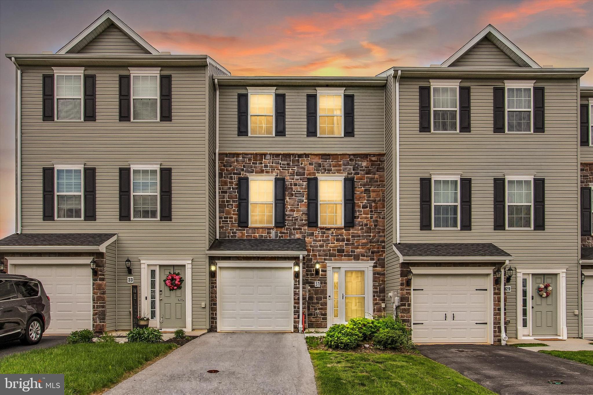 A premier Luxury townhome in beautiful Homestead Acres. This property has many features and upgrades such as the luxury vinyl plank floors, granite counters, a center preparation island, upgraded lighting, premium wall accents, the electric fireplace in the living room and the additional morning room feature. The bright, morning room is the perfect place to start your day off with a cup of coffee or to relax and unwind. The heart of the home is designed with functionality in mind offering 42 inch cabinets, a center island with a snack bar extension area, full compliment of stainless appliances, and a beautiful custom tile backsplash. This home offers a perfect layout for entertainment with the open concept from the kitchen, dining, morning room and living room, plenty of space for your entertaining needs. The Owner’s suite is stunning, featuring a walk-in closet, an accent wall, and a private owner’s bath, In addition you will find 2 additional bedrooms featuring custom walls and ceiling designs and another full bathroom. A convenient 2nd floor laundry, no more carrying laundry up multiple levels, the home also has additional living space in the bonus area of the walk out basement which is the perfect space for a playroom, work out space or office, from the basement you can walk out to your fenced in yard, even the garage has been glammed with an epoxy floor, Convenient location where you feel in the country but only minutes to many outdoor activities such as Codorus State Park, where you can enjoy hiking, boating, swimming, or minutes to local shopping and dining. Schedule your personal tour today.
