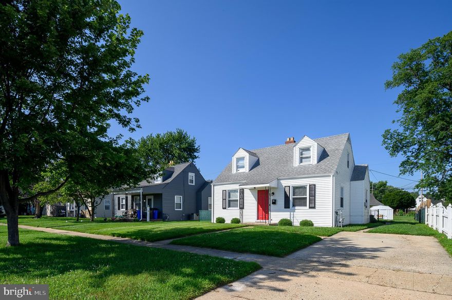 Classy Cape Cod in sought after Dundalk featuring hardwood floors, luxury vinyl floors and more.  Characteristic traits include stainless appliances,  updated HVAC, electric panel  and washer dryer combo.  
Renovated 2 year new bathroom.
 Huge upper bedroom may be redesigned as 2 smaller bedrooms.
 WOW Labor Day would be fitting in the country kitchen leading to a private backyard perfect for grilling. 
Canton close by just in time for football and a family oriented community. Nearby merchants and restaurants  to satisfy every need .

100% FINANCING  with 680 credit score owner occupant with a local mortgage lender!!