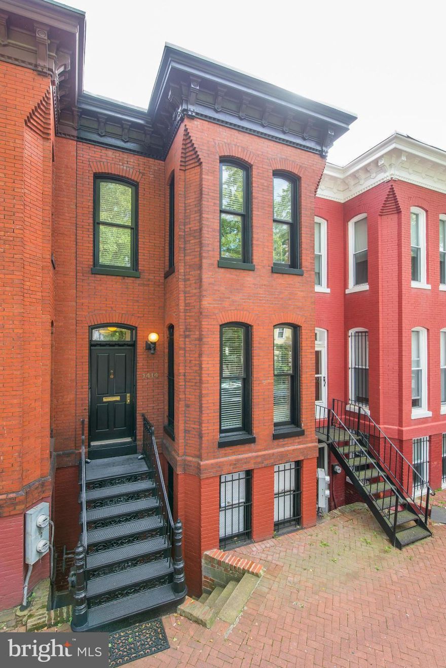 Welcome to 1414 Swann St NW, a beautifully maintained rowhouse in one of Washington DC's most vibrant and walkable neighborhoods. This legal two-unit property offers flexible living options in a prime location steps from everything Logan Circle has to offer. Unit A features spacious 2 bedrooms and 1.5 bathrooms, while Unit B offers a comfortable 1 bedroom and 1 bathroom. Fully renovated in 2004 with quality updates and systems throughout, this well-maintained home is move-in ready. Parking is included—a rare and valuable amenity in this sought-after urban location.

Enjoy urban living at its finest on this tree-lined street in one of DC's most sought-after neighborhoods. You're steps from the renowned 14th Street corridor with its exceptional dining, shopping, and entertainment. Walk to Whole Foods, multiple Metro stations, and countless cafes and boutiques. This is the walkable DC lifestyle you've been dreaming of.

Currently fully leased, this property offers the unique opportunity to live in one unit while generating rental income from the other—or maintain both units as investment properties. The strong rental demand in Logan Circle provides financial flexibility however you choose to use the property. Whether you're looking to make Logan Circle your home while offsetting your mortgage, or seeking a solid investment in a premier location, 1414 Swann St NW delivers on all fronts.