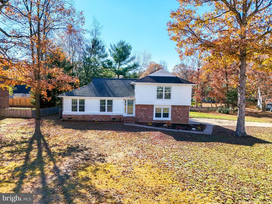 Nestled in a cul-de-sac within the Breezewood subdivision, this impressive residence features four bedrooms and three full bathrooms, along with many upgraded features and thoughtful design elements.

Upon entering, you are welcomed by a spacious foyer that leads into both a formal living room and a dining room. Recent updates in 2024 include LVP flooring in the family room. The updated kitchen, stainless steel appliances, ample cabinetry, and a cozy breakfast nook. The property also renovated bathrooms, and the entire house has been painted, including the exterior.

The primary bedroom complete with a walk-in closet and an en-suite bathroom. The primary bathroom features a quartz countertop.

This property does not have a homeowners' association (NO HOA). Its strategic location allows for convenient access to the Fredericksburg VRE train station and I-95 commuter lots, which provide express service to Washington, D.C., and The Pentagon. Residents can enjoy a variety of shopping, dining, and entertainment options at Central Park, Spotsylvania Towne Centre, and historic Old Town Fredericksburg. Additionally, the new Virginia Hospital, Spotsylvania Regional Medical Center, and Mary Washington Hospital are all just a short drive away.

Near by is Mary Washington University and Germanna Community College, are easily accessible. History enthusiasts will appreciate the cultural richness of historic Downtown Fredericksburg and the surrounding military parks. Living in Fredericksburg offers a wealth of recreational activities, including hiking, biking, golfing, historical tours, museum visits, concerts, and leisurely excursions along the Rappahannock River.k River.