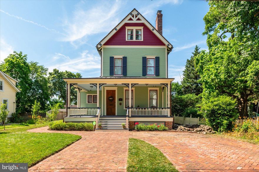 Built in 1898 on sought-after Oliver Street in Riverdale Park, this meticulously restored home combines timeless charm with modern upgrades.

• Original Details: Preserved wood millwork, flooring, and wrap-around porches.
• Chef’s Kitchen: LaCanche French range, Sub-Zero fridge, Fisher & Paykel dishwasher drawers, Bosch microwave drawer, nearly 10’ cabinets, and island seating for three.
• Primary Suite Retreat: Built-in bookcase doors, walk-in closet, spa-like bath with slipper air tub, two-person marble shower, double vanity, heated floors, towel racks, and in-suite washer/dryer.
• Lower Level Amenities: Heated polished concrete floors, secondary kitchen, mudroom, living room with 65” TV and surround sound, guest quarters, fitness room, powder room, wine cellar, and additional laundry.

Smart & Efficient Features:
Ceiling speakers, Pelican water filtration, UV air purifier, tankless water heater, geothermal heating/cooling, backup generator, and stormwater management system with pond.

Outdoor Living: Freshly painted exterior, brick patio, garden plot, herb box, fruit trees, and off-street parking.

Prime Location: Steps from Riversdale Mansion, MARC station, farmers market, Whole Foods, restaurants, and more.

This historic gem offers a rare blend of elegance and luxury. Schedule your tour today!