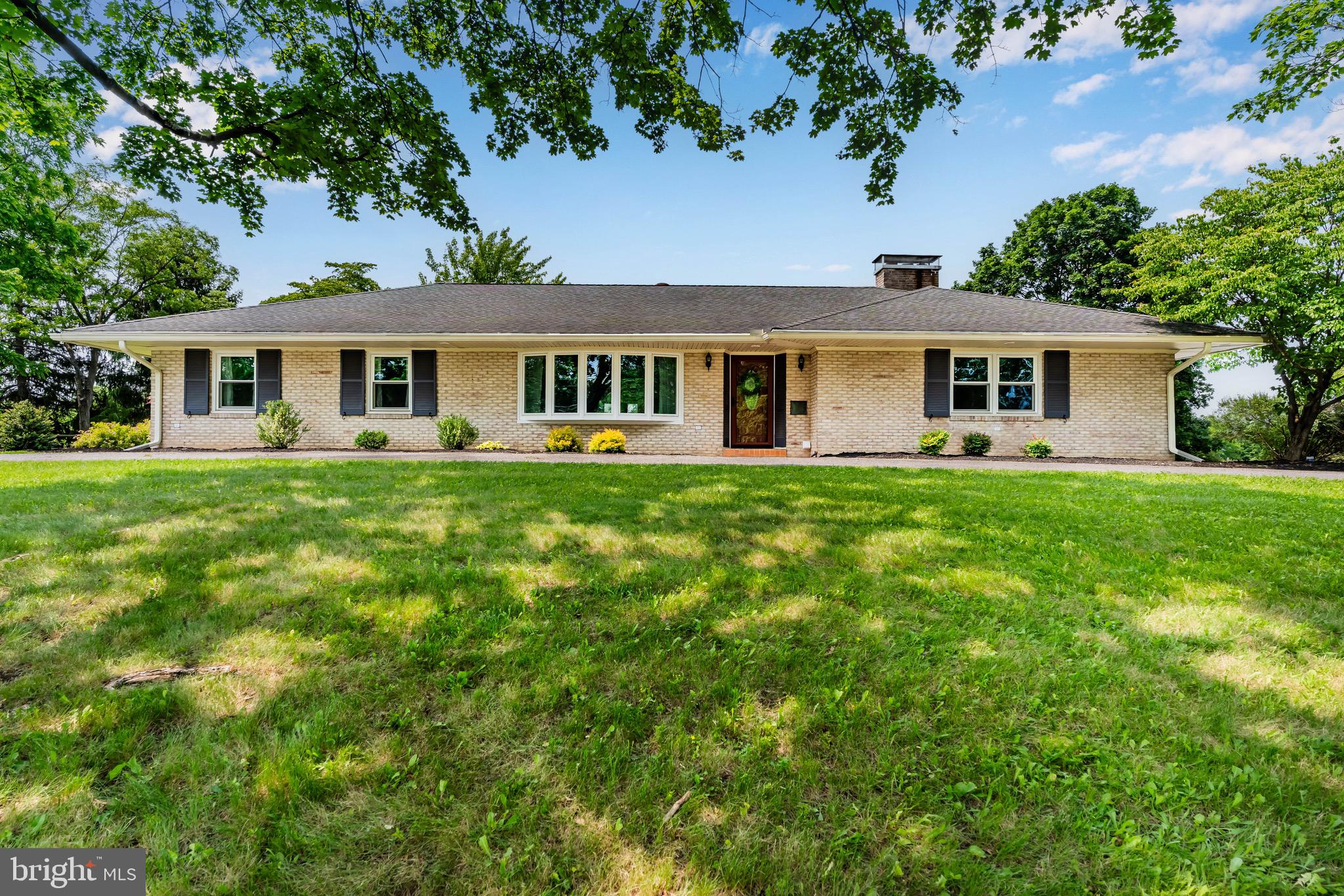This is a MUST SEE!! Lovely brick newly renovated home in the Cumberland Valley School District and walking distance to the Carlisle County Club! This three bedroom two bath ranch features a new kitchen, all new flooring, paint, new bathrooms. Absolutely move in ready! It sits on a 1/2 acre lot, which borders a farmers field behind giving you a nice large private yard. Home also has a small outbuilding that was used as an office. Could also make a great he/she shed!