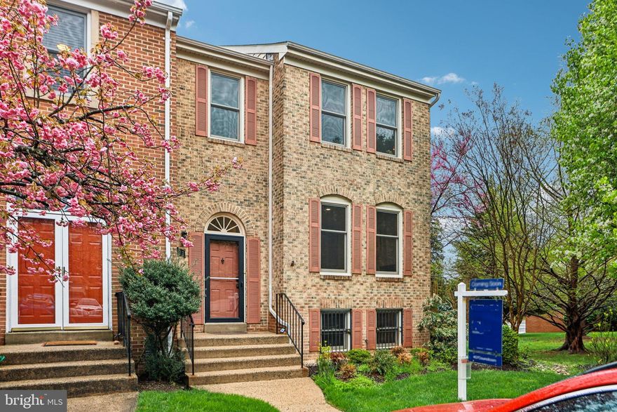 Welcome to this updated end unit located in the heart of downtown Vienna right off Historic Church Street in the Council Square townhome community. Built in 1984, this brick townhome features 2800 sq ft on 3 finished levels. The home has 2 dedicated parking spaces right in front of the home for easy access, an extra wide side lot - a benefit of the end unit, and a fully fenced rear patio. 

Upon entry, you're welcomed into the foyer with a generous coat closet and stairs up to the living room. The owners installed LVP over hardwood floors, which remain underneath if someone wants to uncover them. The large living room is perfect for large gatherings with 3 large windows for natural light. The open floorplan continues into the formal dining room with room for a buffet or hutch, and continues into the kitchen with tons of natural light. The eat-in kitchen features concrete counters, a pantry, refaced cabinets, and stainless steel appliances. There's a powder room by the stairs.

Upstairs you'll find a large primary suite that has a bonus sitting area, a large custom walk-in closet, and a barely used beautiful renovated bathroom with skylight. There's also a large linen closet in the bathroom. There are hardwood floors throughout the upper level. The two secondary bedrooms each have great closet space and share a hall bathroom with tub/shower and a hallway linen closet.

The spacious basement has tall ceilings, a glass sliding door to the patio that allows for extra natural light. There's a rec room with wood burning fireplace, a 4th bedroom with a walk in closet, 3rd full bathroom with a walk in shower, and under stair storage. There's also a laundry room with side by side washer/dryer, some storage, and the utilities. 

The Town of Vienna has an amazing small town feel and you're steps away from all of it. Enjoy ViVa Vienna, Oktoberfest, Chillin on Church, the Halloween Parade, Taste of Vienna, Church Street Stroll and a ton of other annual events. 

The home currently feeds to Vienna Elementary, Thoreau Middle School, and Madison High School. Long list of updates available.