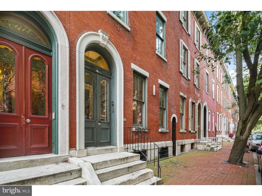 Come check out this one bedroom condominium in Fairmount with two private decks! This beautiful brownstone is located just two blocks from Fairmount Ave and within walking distance of the new Whole Foods. The open floor plan allows for a great entertaining space. Spacious kitchen, with breakfast bar, includes granite countertops and stainless steel appliances. The bedroom includes an en suite bath, great closet space and a private terrace. New windows throughout with southern exposure for great sunlight, including four skylights looking in from the roof deck. Large private roof deck accessible by spiral staircase in the living room. Close to proximity to Center City, multiple options for public transportation nearby and a Walk Score of 94!