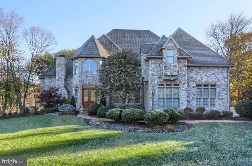 Stunning is the word that comes to mind when arriving at this home in the desirable community of Pinehurst Hills.  Everything about this home speaks to Luxury and Distinctive Living.  So Elegantly Appointed, this home is nestled on a gorgeously manicured lot and offers a total of 5 Spacious Bedrooms ,  6  Full Baths and 1 Half Bath.  The Impressive Foyer with Gleaming Tile floors leads to a Living/Great Room with beautiful crown molding, wainscoting,  and a fireplace that can be either wood burning or gas.  The Formal Dining Room has an amazing coffered ceiling  with a unique double chandelier and will comfortably seat a larger family - the Dining Room also provides convenient access to the deck.  The adjacent Family Room has gleaming hardwood floors, a vaulted ceiling that soars to 20', a Juliet Balcony and another cozy fireplace.  The expansive chef-quality Gourmet Kitchen with hardwood floors offers upgraded appliances, a gas stove AND an electric stove, granite counter tops that provide a ton of prep space, a wine cooler, a pantry and access to the huge 100' deck.  The cozy Hearth Room, located off the kitchen, provides wonderful natural light from the impressive windows and is the perfect place to just relax and unwind.  There is also a Powder Room conveniently located on this main level.  As you make your way upstairs, the stunning  Primary Suite offers hardwood flooring, a fireplace, a coffee bar and an amazing en-suite bath with ceramic floors and granite vanity tops, walk-in closet and attached sitting area - the result is a retreat that is luxuriously comfortable.  You will also find 3 additional bedrooms - each with an attached  full bathroom - walk-in closets, and unique ceiling finishes.   The lower level of this home has been beautifully finished and is perfect for hosting small family gatherings or more lavish get-togethers for friends/neighbors/colleagues.  There is a 2nd Family Room with an absolutely stunning  bar area with all the necessary appliances, a private office that is conducive to working from home, a bedroom, game area, a craft room, 2 full baths and a custom, Amish built dry stack stone gas fireplace - you will find that every aspect of family living and entertaining is supported by this beautiful home.  Everything is so tastefully done and warm, sophisticated opulence characterizes every room.  The attention to detail is unparalleled - there was absolutely nothing overlooked.  Situated at the end of a cul-de-sac, the impeccable design blends seamlessly with the surrounding homes.  Plan a visit today - a home this Impressive is truly a Rare Find.