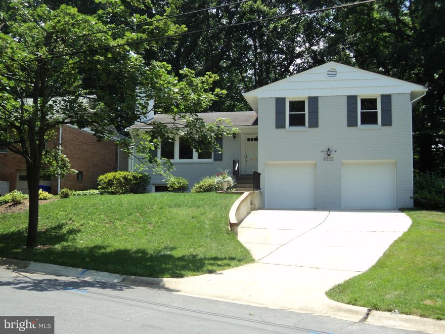 Classic 4-level split on quiet street in Woodhaven near Pyle MS and Walt Whitman HS, Burning Tree ES. Renovated throughout. LR, DR opening to patio, private rear yard, updated table space kitchen, 3 BR's and 2 baths up and another BR and BA in lower level. Hardwood floors throughout. Large family room with fireplace, 2-car garage. 2 year lease minimum.
