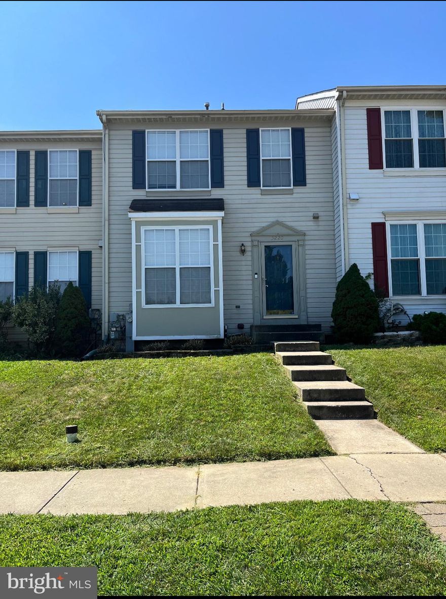 Perfect starter home or investment property in quiet neighborhood.  Walking distance to the White Marsh Mall & Nottingham Commons.  The home is move-in ready!   The home has three bedrooms upstairs and a finished basement that can also be used as a bedroom with its own closet and half-bathroom!