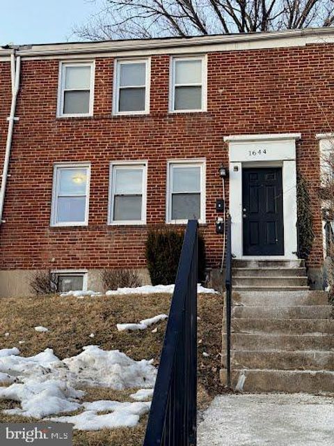 1644 E COLD SPRING LANE BALTIMORE MD 21218