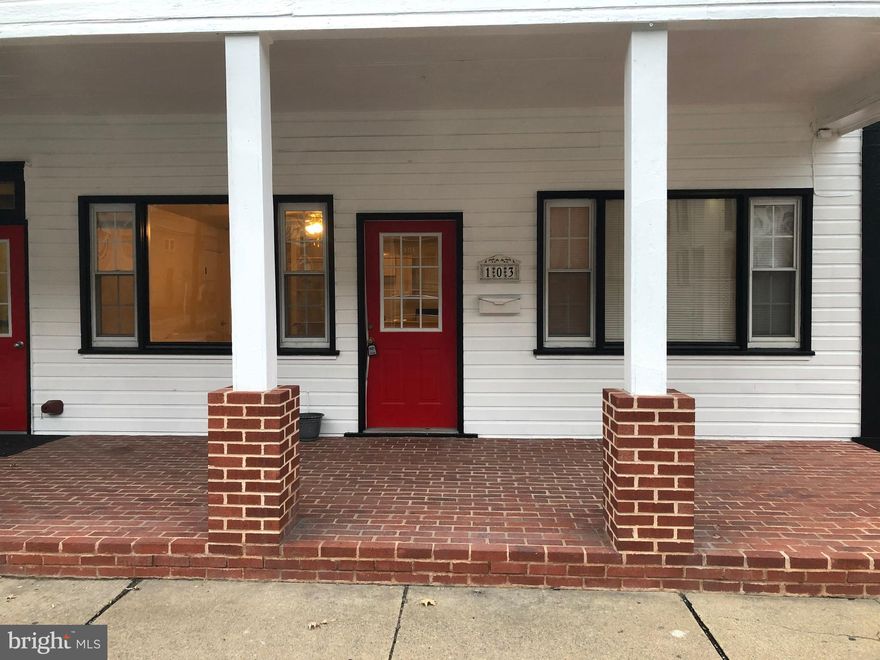 1 Bedroom 1 Bath first floor apartment with bonus storage room.  Great location close to Cacapon Mountain Brewery, Trail Depot and Welcome Center.  Water,sewer & Trash included. Tenant responsible for electric.  Living room- 14 x 15, Kitchen- 9 x 14, Bedroon- 9 x 7, Storage room- 9 x 12, Bathroom- 4 x 5, Totaling 527 Sq Ft. Federal fair housing laws apply.