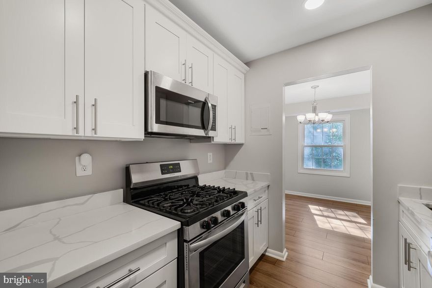 Totally renovated 2BR/1BA condo with deck in Lyndhurst! Just off of Little River Turnpike in Fairfax City, this conveniently located enjoy modern living witb recessed lights and LVP flooring throughout. The renovated kitchen features soft close shaker cabinets + SS appliances. The well appointed primary bedroom includes a walk in closet and the updated hall bath is complimented by two additional storage closets in hallway. Step out onto your private deck overlooking woods – perfect for relaxing or entertaining. Dedicated parking space (187) with an extra parking pass for a 2nd car + Plenty of guest parking. Dedicated storage room (202) next to large laundry room in buildings basement. Easy access to walking trails, shopping, restaurants, movie theater, gyms, George Mason University and bus stop. All utilities are included except electric and internet. All applications through RentSpree: https://apply.link/pIRslUY