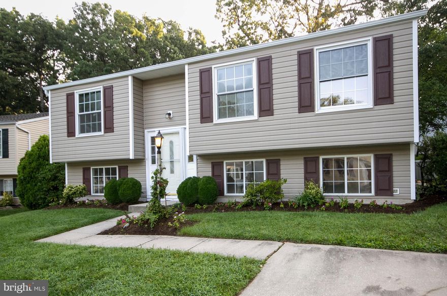 AMAZING totally remodeled home. Brand new hardwood throughout the main level.  New modern kitchen with granite counter-tops, soft-touch cabinets, brand new SS appliances. New bathrooms, ceramic tile, washer, dryer. Stunning basement. landscaped, Excellent location in White Marsh. No HOA fees!  Time to move in and call this lovely house HOME!