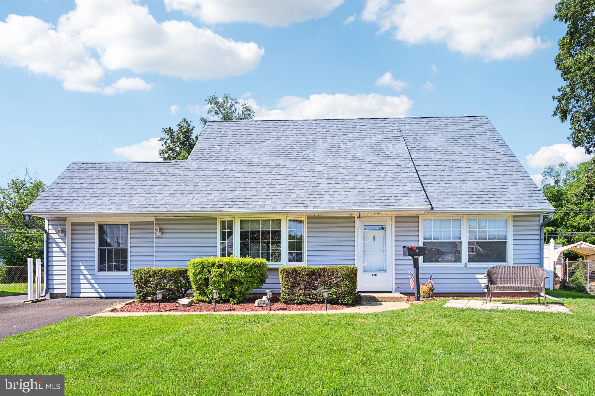 This spacious and well-maintained 5-bedroom home offers flexible living options with a thoughtfully designed addition, ideal for multi-generational living or guest accommodations. The main level includes three bedrooms and two full bathrooms, along with a bright living room featuring a bay window and an eat-in kitchen with sliding doors that open to a rear patio. The addition provides a private entrance, its own living area, bedroom, full bath, and kitchen. Upstairs, you’ll find two more bedrooms and a third full bathroom. Recent updates include a new roof, HVAC system, and kitchen, along with fresh paint throughout. Enjoy the large yard with a with a park-like setting, including a patio and a small pond. Schedule your showing today!