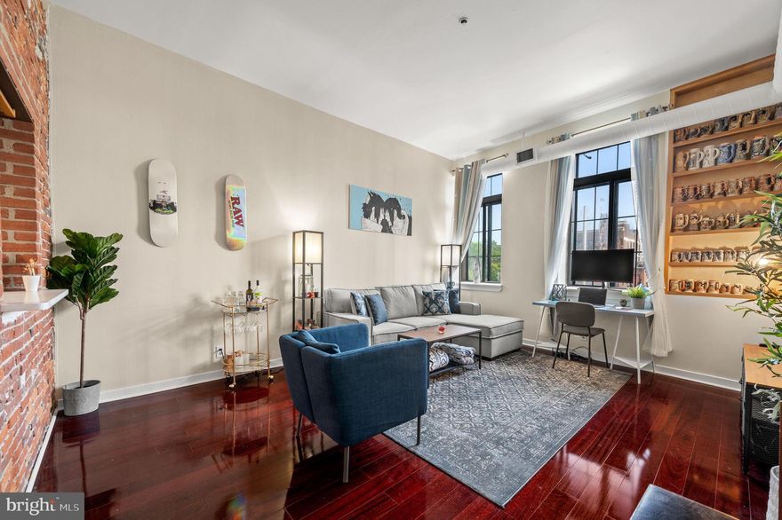 Here is your opportunity to live in one of the most sought after neighborhoods of Philadelphia. This newly renovated spacious 1 bedroom is located in Old City surrounded by art galleries, shops, cafes, and amazing restaurants. The WireWorks building stands timeless with its red brick exterior. The main entrance has a pristine kept garden terrace and covered walkway. Bright natural light illuminates the spacious living area and calls attention to the ultimate open floor plan that allows for plenty of options depending on your lifestyle. Design one large living area or designate space for a dining area - the opportunities are endless. The newly renovated kitchen overlooks the living space and features everything you need to prepare the perfect meal, including ample cabinet space, quartz countertops, and modern stainless steel amenities. The character of the residence continues into the bedroom, where elevated ceilings, tons of space, and beautiful natural light make this the ultimate retreat. Bedroom photos are virtually staged. The bathroom is newly renovated, clean and contemporary, and includes a spacious vanity sink and shower. Just outside the bathroom is the washer and dryer. The Condo has large windows allowing sunlight to flood the space highlighting the character of the exposed brick walls. The Wireworks provides secured entry off a private courtyard. Residents have a private driveway, perfect for loading and unloading. There is a parking garage across the street for a monthly fee or permit parking from the city for street parking at very low annual cost (consult PPA for details). Bike storage is available in the courtyard level as well as storage in the ceiling within the condo. Conveniently located just steps from Sassafras Market, Cafe Ole, Race Street Cafe and loads of unique restaurants, boutiques and art galleries. Stroll down to the exciting new attractions along the waterfront which include: Race Street Pier, Cherry Street Pier, Harbor Park, Blue Cross River Rink. Book your tour now as this chance to own in one of Philadelphia's most premier buildings will not be around for long! Tenant pays electric, gas, cable, internet, and phone. $80 per person application fee. One time $400 move in/move out fee. Must schedule move in with HOA during weekday. Move in is Monday-Friday 8:00-noon. Minimum 1 year lease. No smoking. Application includes credit check, verification of income, verification of employment, criminal and background check, previous housing check.