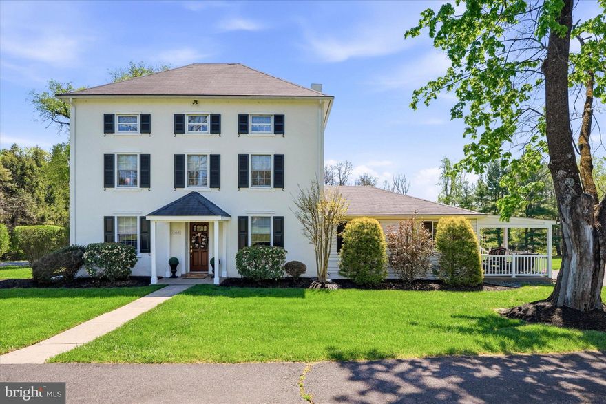 Set on a serene 2-acre parcel in the heart of Doylestown's Central Bucks corridor, this exceptional farmhouse offers something increasingly elusive: historic character, generous living space, and remarkable versatility — all in one of Bucks County's most coveted addresses.
Spanning approximately 3,134 square feet, the residence balances timeless charm with modern livability across a thoughtfully arranged floor plan.  Sun-filled main-level living spaces create a warm, inviting atmosphere suited to both everyday routines and refined entertaining.   Three well-proportioned bedrooms and two full baths occupy the second floor, while the finished third floor adds a compelling layer of flexibility — currently configured as a private bedroom with an expansive adjoining space ideal for a home office, creative studio, or guest suite.
The true crown jewel of this property is the 2,300-square-foot stone barn, anchored by an attached two-car garage.   Architecturally striking and built to endure, it presents extraordinary potential for collectors, artisans, and entrepreneurs alike — or simply those who have always dreamed of a distinctive live/work environment.  Structures of this scale, authenticity, and character are seldom found this close to town.
The home has been in the same family for over forty years, and it shows — in the thoughtful upkeep, the enduring finishes, and the quiet sense of care woven throughout.  The grounds offer an ideal balance of open space and privacy, while placing you just minutes from Doylestown's acclaimed boutiques, dining, and cultural scene — with easy access to both New York and New Jersey.
For the buyer who values history, flexibility, and authenticity — this is where the search ends.