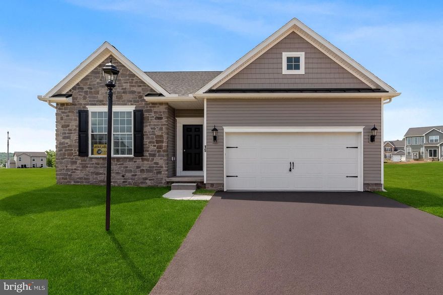 New Model Hours: 10 AM - 5 PM
******THIS IS AN ALMOST COMPLETE INVENTORY HOME - QUICK DELIVERY 60 DAYS******SPECIAL INCENTIVES MAY APPLY  WITH THE USE OF OUR PREFERRED LENDERS & TITLE COMPANY******
 - You can build a CAROL model to your liking on any of my newly released Phase 3 lots. This Carol is being built as an inventory/spec home & is currently UNDER CONSTRUCTION. Contract early and have the option to choose many of your selections!
Don't let the Little Cottage look of this charming home fool you - behind the front door is 1,739 square feet of open living space!
The Carol offers comfortable and easy living. Greet your guests on the porch and store coats and shoes in the foyer closet. Pull your car into the spacious two-car garage and enter your home into the foyer as well. The lovely one-story villa features a gorgeous owner’s suite with full bath and two walk-in closets, as well as two additional rooms for bedrooms or an office with plenty of closet space and a full bath. The home offers a convenient first-floor laundry room with a washer and dryer hookup, furnace, and water heater. The lovely kitchen offers plenty of cupboard space with a bar and an adjacent dining room and great room. Enjoy relaxing on the covered patio, or add an optional screen room.