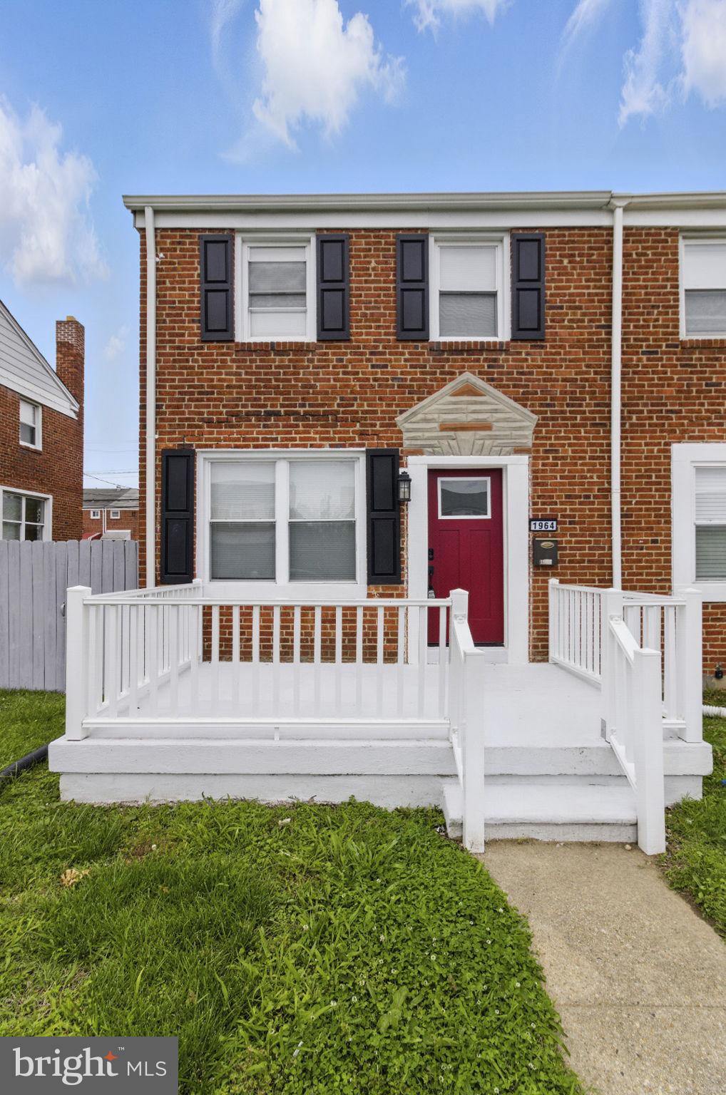 Beautiful transformation/Renovation of this fenced end unit row home in Dundalk. This thoughtfully renovated home now features 4 bedrooms and 2.5 baths, open and expanded kitchen, fully finished basement and so much more. Hardwood floors, new recessed lighting throughout, new HVAC, Hot water heater and upgraded electrical with all the proper permits and the list goes on and on. There is nothing to do here but move and move quickly.