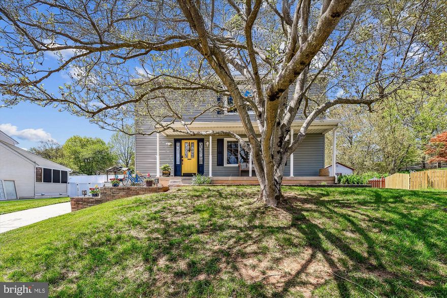 THIS IS YOUR HOME! Stunning Renovated Colonial in Abingdon's Sought-After Oaks of Harford.
Beautifully updated 4 Bedroom, 3.5 bath home that combines modern upgrades with classic charm. The main level boasts engineered hardwood flooring throughout, creating a warm and inviting atmosphere, The fully finished basement offers a spacious entertainment area, a full bathroom and a private bedroom with an egress window - perfect for guests or extended living. Upstairs the primary suite features a newly renovated en-suite bathroom (2025) and an expanded updated walk-in closet, Convenient second level laundry was also added in 2025. Enjoy outdoor living with a brand new deck and patio (2025), perfect for entertaining. Additional updates include: Fresh paint and new carpet (2025), Updated kitchen with new cabinets, countertops and appliances (2015), Window replacements (2020), Fully fenced rear yard for privacy, Tesla solar panels for energy efficiency. Located just minutes from shopping, dining groceries and easy access to I-95, this home offers both comfort and convenience .