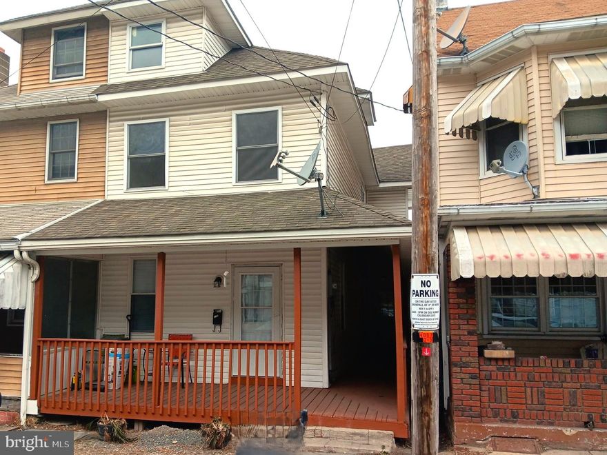 What a find in the Borough of Lansford.  Completely updated 3 bedrooms 1.5 bathroom home ready for you to move in and unpack.  The first floor is complete with a large updated kitchen with new appliances, living room, dining room, half bathroom and yes first floor laundry room.  Upstairs you'll find 3 ample size bedrooms and the updated full bathroom.  But wait do you need more room?  The walk up third floor has two rooms that could be finished adding more bedrooms, den, gaming room, or whatever you heart desires.  That's just inside.  Outside you have a covered wrap around porch out front and in back is a yard for playing, picnicking, barbecuing, or anything you want.  Call now because you won't find a better deal in town.