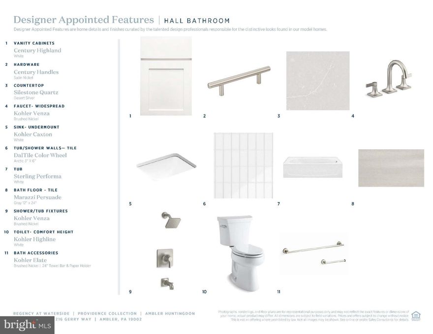 Welcome home to Regency at Waterside.  and the popular Ambler  design.  This Quick Move-In home is available for a December closing, and features 3 bedrooms, 2 bathrooms and large unfinished basement.  This home also includes covered deck, alternate primary shower, stone fireplace, and beautiful design studio selections. This spacious open concept layout lends itself to todays desirable way of living today with plenty of entertaining room for your guests.  Amazing gourmet kitchen with large island and stainless steel appliances.  The highlight is 10,000 square foot clubhouse featuring an indoor pool, outdoor pool, bocce courts, putting green, dog park and so much more.  Taxes to be determined.