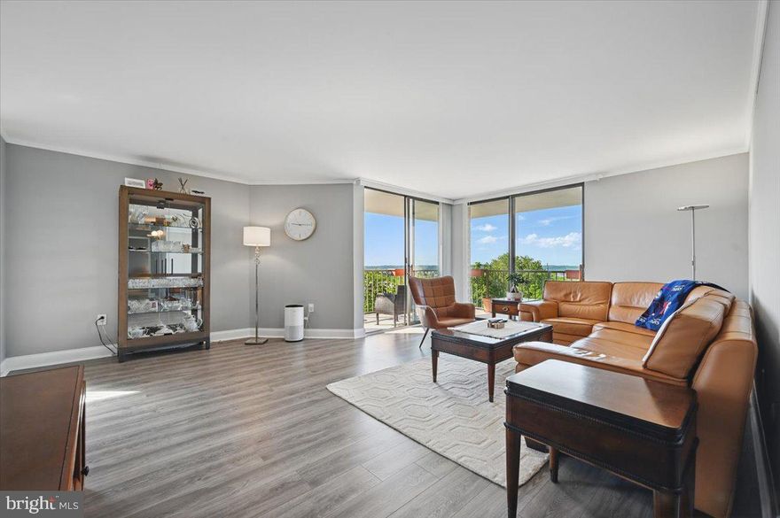 Experience refined living in this renovated 2-bedroom, 2-bath corner unit on the 6th floor of Plymouth Hill Condominiums. Enjoy sweeping 180-degree views of the town, with beautiful sunrises, sunsets, and abundant natural light throughout the day.



This bright and spacious unit features new laminate flooring, modern white baseboards, and has been freshly painted throughout. The open layout includes a large living room and a kitchen/dining area with stainless steel appliances. Each room is equipped with a new air conditioning unit for year-round comfort, and the laundry area includes a top-of-the-line Miele washer and dryer.



The primary bathroom has been fully renovated with elegant tile work and a new vanity, while the secondary bathroom also features a new vanity and a sleek glass walk-in shower.



Step out onto the corner balcony to enjoy the panoramic views and tranquil setting. Conveniently located near major highways, shopping centers, and a variety of restaurants, this beautifully updated condo offers both comfort and convenience—making it an ideal place to call home.