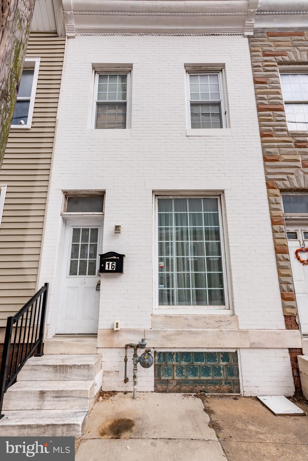 List price is Opening Bid at the Online auction to be conducted on Auctioneers website. Online Auction Only! Bidding begins Friday, July 4th & ends Wednesday, July 9, 2025 at 12:30PM. This two-story townhouse is located in the Kresson neighborhood of Southeast Baltimore offering 2 bedroom and 1.5 bathrooms. The home features a functional layout with a mix of updated flooring, a partially finished basement, and a fenced outdoor space. • Rental Income• Gross Monthly Rent: $1,400• Gross Annual Rent: $16,800• Tenant Pays: BGE utilities Property Overview: Main Level:• Spacious living room with laminated wood flooring• Eat-in kitchen with laminate flooring• Convenient half bathroom Upper Level:
• Two bedrooms with carpeted floors• One full bathroomLower Level:• Full unfinished basement offering ample storage• One finished room with a small window (can be used as a third bedroom or office)
• Laundry area• Utilities: Forced hot air heat, electric water heater, sump pump, electric panel, and gas meterExterior Features:• Fenced rear patio• A/C condenser unit• Electric meter
Neighborhood: Kresson is a mixed-use neighborhood in Southeast Baltimore, combining industrial zones with a residential pocket. It is located southeast of Elwood Park and northeast of Patterson Park.
The area offers:• Convenient access to major routes including E. Lombard St., I-895, and I-95
• Proximity to shopping, dining, parks, schools, and public transportation