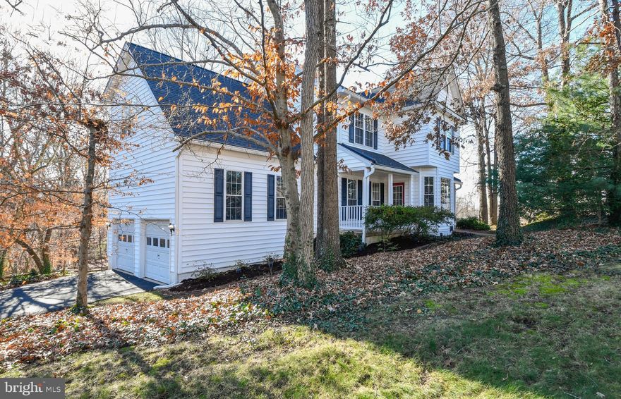 Better than new 4bedroom colonial located in popular North Clearview in a perfect South Stafford location*Situated on a half-acre private and wooded lot*3 finished levels with over 3800 square feet finished*Newly updated inside and outside with NEW paint throughout, NEW carpet, and NEW roof*Enter the main level into a light filled 2 story foyer, living and dining rooms with hardwood floors, family room with fireplace and large eat in kitchen*Upper level has a 13 x 13 loft area perfect for a home office, 16 x 14 primary bedroom with walk in closet and soaking tub/separate shower in main bathroom, and 3 other bedrooms. Fully finished walkout basement with a super size recreation room, roughed in full bathroom, and large storage area*
