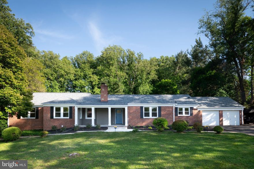 The ONE you’ve been waiting for! This exquisite mid-century modern rambler perfectly blends timeless style with modern LUXURY and COMFORT. The spacious open floor plan showcases a meticulously updated kitchen featuring stunning QUARTZ countertops, HIGH-END appliances, newly refinished hardwood floors, a cozy FIREPLACE in the living area, a separate dining space, and a light-filled SUNROOM. 

The main level offers FOUR generously sized bedrooms and THREE beautifully updated FULL bathrooms. The expansive lower level includes TWO additional bedrooms, a FULL bath, a kitchenette/wet bar, an enormous REC ROOM, and a versatile bonus room ideal for a home gym, office, or media space. With its private SIDE ENTRANCE,   the lower level is perfectly suited for an IN-LAW SUITE, guest quarters, or potential RENTAL opportunity.

Step outside to your private backyard RETREAT on a one-acre lot, featuring a fully fenced yard, a newly refinished IN-GROUND POOL, an oversized shed, and an expansive paved area with endless possibilities — ideal for additional vehicle parking, a basketball court, pickleball or tennis court.