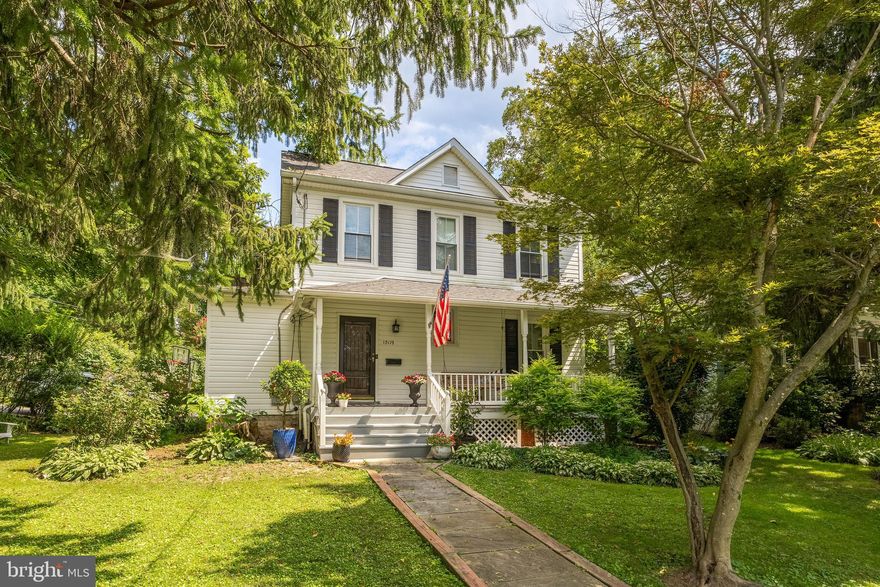 Welcome to this charming turn-of-the-century farmhouse, perfectly situated on a picturesque quarter-acre corner lot in the heart of Kensington. Brimming with character, this home showcases hardwood floors, built-in bookcases, stained-glass accents, and natural light. A gracious staircase anchors the main level, while three bedrooms and one-and-a-half baths provide comfortable living.

Enjoy warm evenings on the inviting front porch or entertain on the spacious rear deck overlooking the expansive, flat backyard—ideal for gardening, play, or relaxation. Additional features include a cozy fireplace, off-street parking, and sought-after Walter Johnson School Cluster zoning. Recent updates include a roof, front door, and front and side windows, all just five years old.

 Ideally located just blocks from historic Kensington’s restaurants, shops, and parks, as well as the MARC train, Ride-On bus stop, and major commuter routes—this home offers timeless charm with everyday convenience.