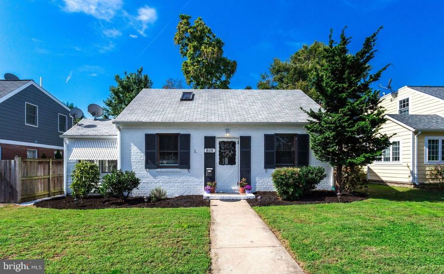 Affordable & charming Del Ray 3-bedroom Cape Cod just blocks from Braddock METRO station & Del Ray/Old Town Alexandria shops/restaurants! Home features updated kitchen w/ss appliances & granite countertops, dining rm opening to outdoor deck & large landscaped fenced back yard, sunroom & spacious finished attic great for a master bedroom. Move-in ready w/lots of future expansion capability-imagine!