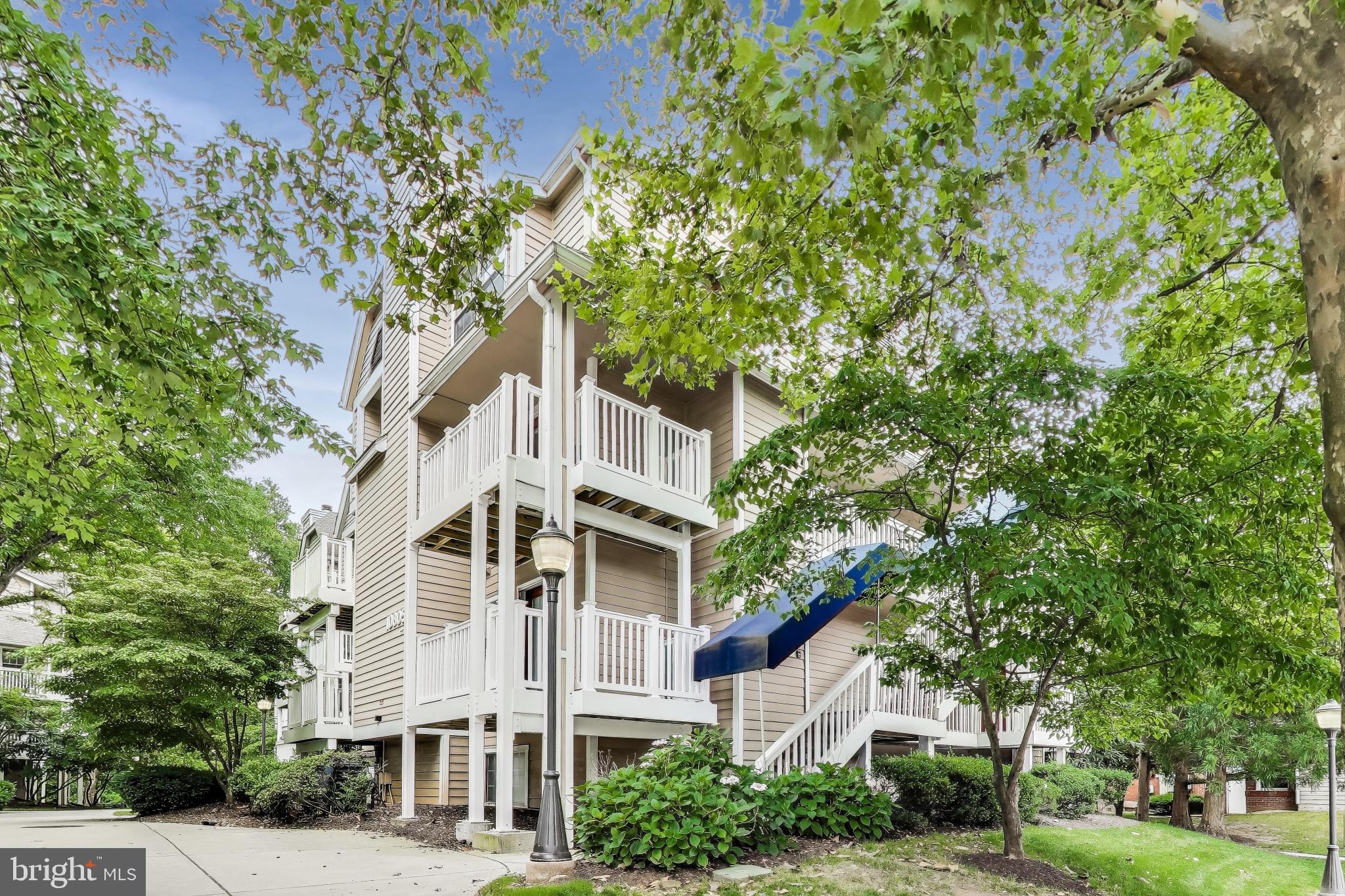 Come home to this peaceful 1 bedroom, 1 bathroom unit at The Gables on Tuckerman - North Bethesda's premier garden style community! This home features two levels of living with updates throughout and a huge balcony among the trees! The main level has an open layout with recently updated kitchen showcasing white quartz countertops, custom cabinets, a subway tile backsplash and stainless appliances. There is a separate dining space and the living area opens up to a large balcony that overlooks a quiet community path that leads to the clubhouse and fitness center.
The downstairs bedroom is spacious and features TONS of closet space, a washer & dryer IN UNIT and an updated bathroom. Great layout to add a home office space or just to spread out! This unit also features rare storage unit outside the condo front door!
The Gables on Tuckerman is North Bethesda's premier community, less than a mile to Grosvenor Metro, with easy access to major commuter routes (Hwy 270 and 495). Located off Tuckerman between Old Georgetown Road and Rockville Pike, Gables residents are just minutes to the area's best shopping and dining at Wildwood Shopping Center, Pike & Rose, NoBe Market and Westfield Montgomery Mall! The community features on-site management and community maintenance, a clubhouse that can be rented for special events, a fitness center and racquetball court. The Gables is also part of the Pembrooke Association and has a fabulous swimming pool complex, tennis & pickleball courts.
Available for early to mid-September move in, this one will NOT LAST!