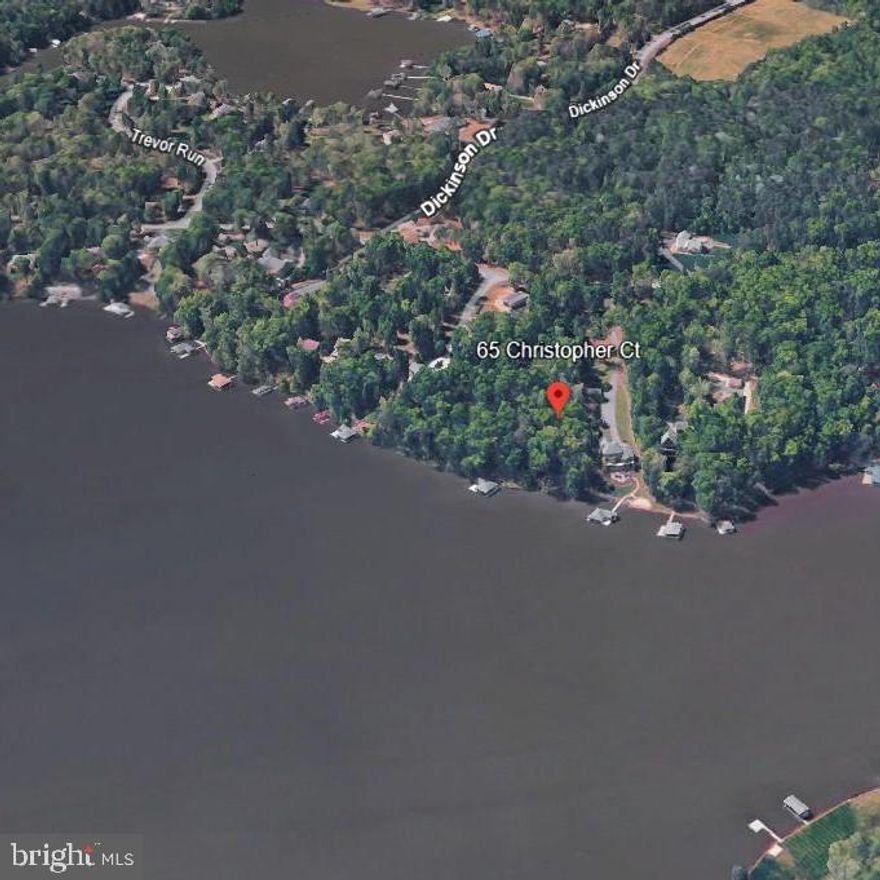 Waterfront at Lake Anna. Freshwater Estates. 1.38 acres. Come build on the Public Side of the Lake.
 Owner has approved house plans and can build for you. Septic perked for 3 bedroom.  More photos/info Coming Soon!