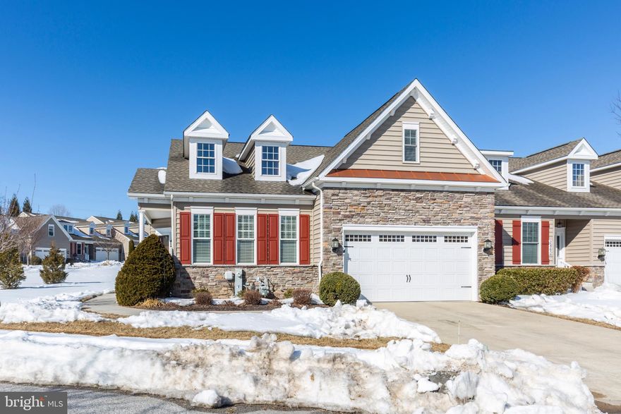 Welcome to 2862 Chauncey Hill Drive #40, a stunning villa located in the sought-after 55+ community of Castlefield II. Built by Castlefield Builders, “The Manchester” model shows like a model home and offers over 3,000 square feet of beautifully designed living space. This immaculate home features 3 spacious bedrooms with a possible 4th in the main-level den/study (complete with a large walk-in closet), 2 full bathrooms, and a convenient half bath. The open-concept main level boasts gleaming hardwood floors, a bright family room with recessed lighting and a cozy gas fireplace, and a gourmet kitchen highlighted by granite countertops, stainless steel appliances, a gas range, center island with breakfast bar, and huge walk-in pantry. The adjacent dining room opens into a sun-filled Florida room—perfect for morning coffee or relaxing afternoons.
The main level primary suite offers a generous custom walk-in closet and a luxurious bath featuring a dual-sink granite vanity, tiled flooring, and a large walk-in shower. Upstairs you’ll find a spacious loft/living area, two additional bedrooms, and a full bathroom—perfect for guests or extended stays. The expansive unfinished walkout basement provides endless possibilities for additional living or recreation space.
Additional highlights include a two-car attached garage leading to the mud/laundry room with newer (2-year-old) washer and dryer. The HOA takes care of it all—exterior maintenance and repairs, water/sewer, trash pickup, snow removal, lawn mowing, landscaping, and leaf cleanup—so you can enjoy a truly carefree lifestyle. This home combines model-quality presentation, luxury finishes, and practical design in one of Manchester’s premier active adult communities.