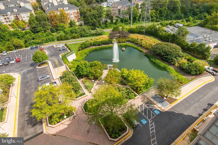 Perfectly maintained and spacious 11th floor condo unit in Carlton House with gorgeous views of pond & fountain, and W&OD trail. It features a bright open floor plan with floor to ceiling windows and private balcony - bringing in lots of natural light - hardwood floors, lovely kitchen with granite counters and stainless steel appliances, and a dining area. The spacious bedroom has a walk-in closet. New within past year: in-unit washer & dryer, air conditioning unit and water heater!
Easy walk to Reston Town Center with lots of entertainment options, shopping & dining. Reserved parking in underground garage. This is a pet friendly building! Amenities include rooftop pool, patio and grills, fitness center, front desk concierge, media room, party room, and more! Near Metro stations and major commuter routes.