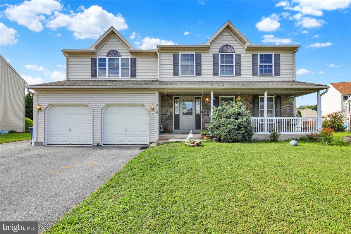 Welcome to this spacious and well-maintained 4-bedroom, 2.5-bathroom home located in the Muhlenberg School District. From the moment you step inside, you'll appreciate the new laminate flooring throughout and the modern touches that make this home move-in ready. The kitchen is a chef’s dream, featuring granite countertops, a large center island, and plenty of cabinet space—perfect for cooking and entertaining. Adjacent to the kitchen is a cozy family room, ideal for relaxing or hosting guests. Upstairs, you'll find the convenience of a second-floor laundry with washer and dryer included. The master suite is a true retreat, offering extra space ideal for a home office or gym, a large walk-in closet, and a private en-suite bathroom complete with a corner whirlpool tub and double sinks. The finished basement with ceramic tile flooring provides additional living space—perfect for a game room, media center, or home office. Step outside to a large yard with a patio, perfect for outdoor dining and entertaining. Enjoy easy access to major roads for a smoother daily commute. Don’t miss your opportunity to own this fantastic home!