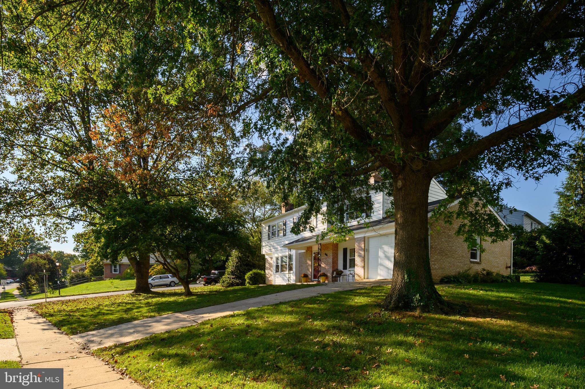 Welcome to 400 Idlewild Rd., Belair, MD—an outstanding location close to everything! This beautifully updated 4-bedroom, 2.5-bath colonial offers modern comfort and timeless charm. The home features a two-year-old architectural roof and gutters, a remodeled kitchen and baths, and two fireplaces—one with a wood stove insert and the other with gas—for cozy gatherings. A spacious deck provides the perfect setting for outdoor entertaining, while oak hardwood floors shine on the main level. Upstairs, brand-new carpeting has been installed, with hardwood underneath that could be refinished if desired. Additional highlights include a first-floor laundry, tile baths, six-panel doors, fresh paint, chair rail and crown moldings, The first-floor family room with built-ins and a fireplace could easily serve as a main-level bedroom if needed. Complete with an automatic garage door opener and in move-in-ready condition, this home is ready to welcome its next owners.