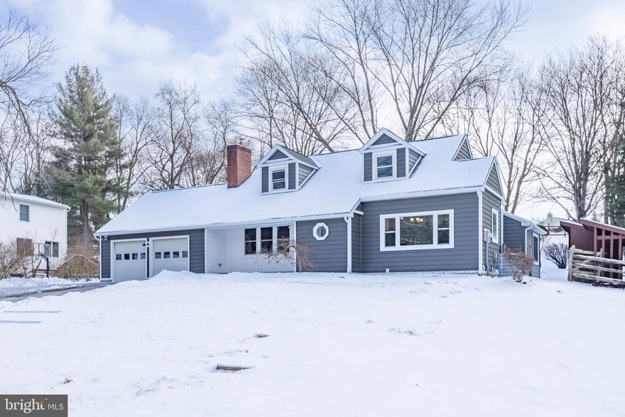 Like new construction in Downingtown School District, but without the wait! Virtually everything has been replaced in this newly renovated home with a 1st floor master bedroom suite, 3 additional bedrooms, and a 2 car attached garage with storage accessible via pull down stairs. The roof is brand new, all plumbing has been replaced, and there are multiple new windows. Enter from the front porch into the living room on your left, which features hardwood floors, a brick fireplace with a wood stove and access to the garage. To your right, is the stunning new kitchen.  This eat-in kitchen features quartz countertops, a breakfast bar, white subway tile backsplash, stainless steel appliances, recessed lights, under-cabinet lighting and modern farmhouse light fixtures. Beyond the kitchen you'll find the inviting sunroom, with a cozy cabin feel thanks to the knotty pine walls, skylights, ceiling fan, and access to the backyard. The full bathroom on the first floor is accessible both from the hall and the en-suite bedroom. This bathroom features double sinks, and a walk in shower. On the 2nd floor you'll find 3 additional carpeted bedrooms and another full bathroom with double sinks and a combination shower/tub. Both full bathrooms have been fully updated. Fresh paint throughout, refinished hardwood floors throughout the first floor, and new carpet on the stairs & 2nd floor. The septic system, with a new tank & pump, has just been certified, and all risers were brought to surface.   A new Bosch heater has been installed in addition to a new 200 amp electrical panel.  Outside has brand new insulated vinyl siding, fenced rear yard, bilco door entrance in the back, shed and 3 separate porch/patio areas. This is the perfect move-in ready home!